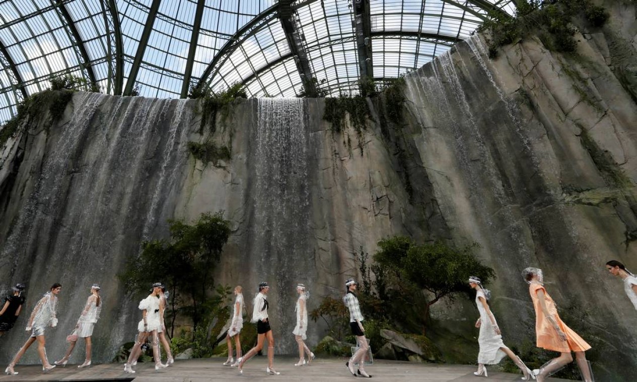 chanel waterfall bolsa