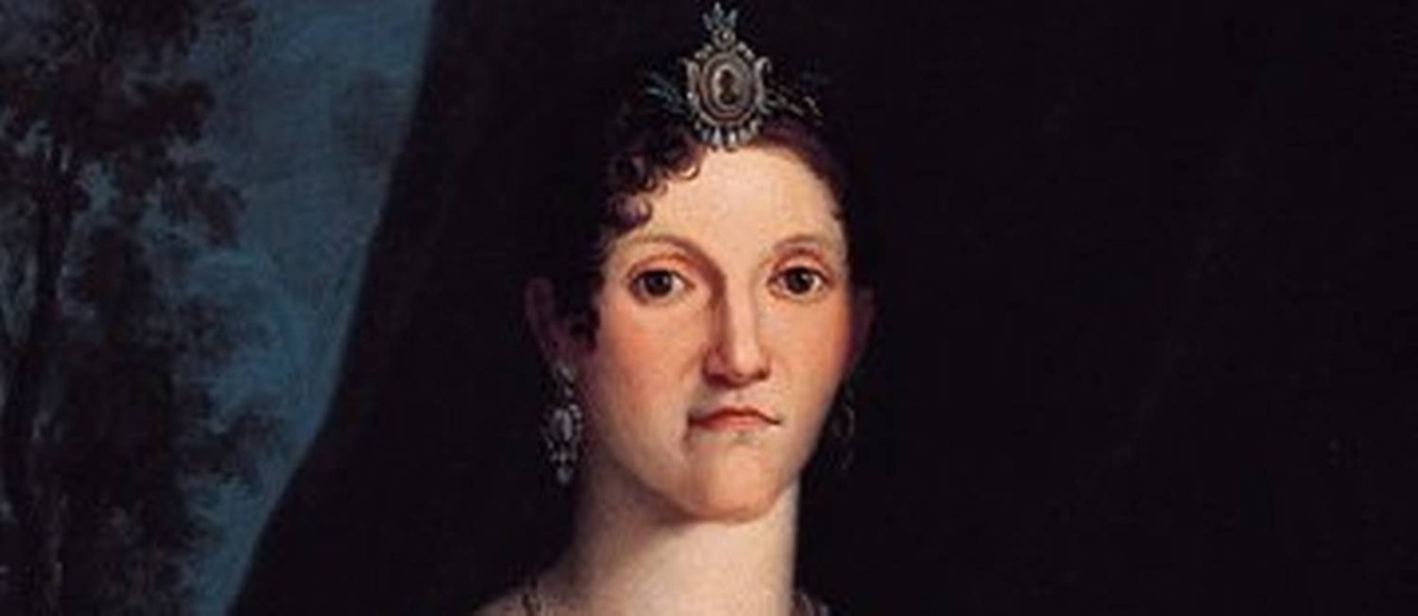 Pintura retratando a rainha Carlota Joaquina Foto: divulgação