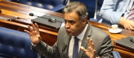 O Senador Aécio Neves (PSDB-MG) Foto: Ailton de Freitas / Agência O Globo 18/10/2017