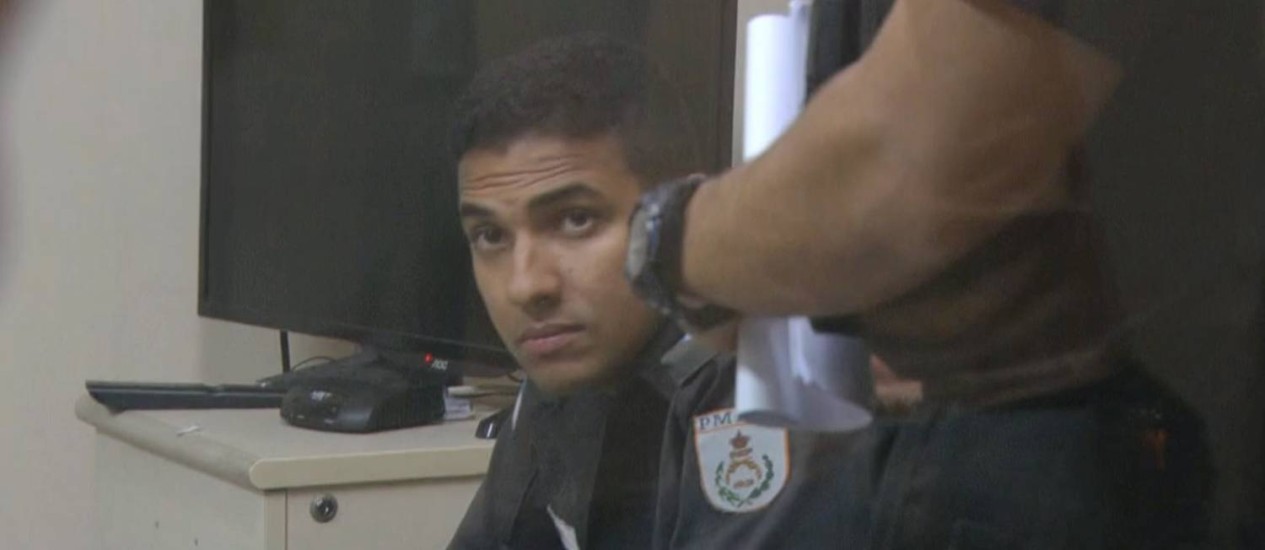 Tenente Davi dos Santos Ribeiro era lotado no 5°BPM Foto: Reprodução TV Globo
