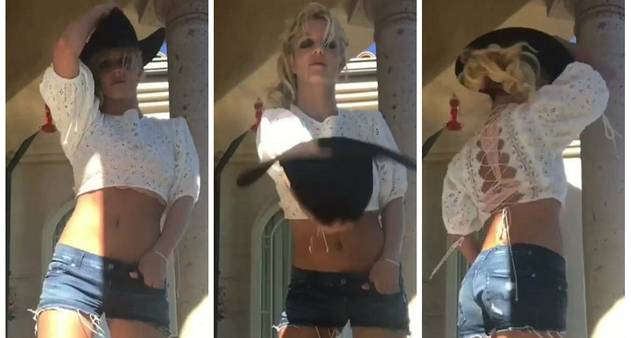 Britney Spears desfila de barriga de fora e chapéu de cowboy em vídeo -  Jornal O Globo