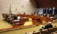 O plenário do Supremo Tribunal Federal