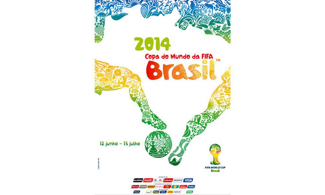 Fifa lança pôster da Copa da Rússia; relembre cartazes das outras
