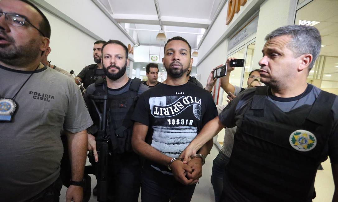 Rogério 157, chefe do tráfico na Rocinha é preso Foto: Fabiano Rocha / O Globo