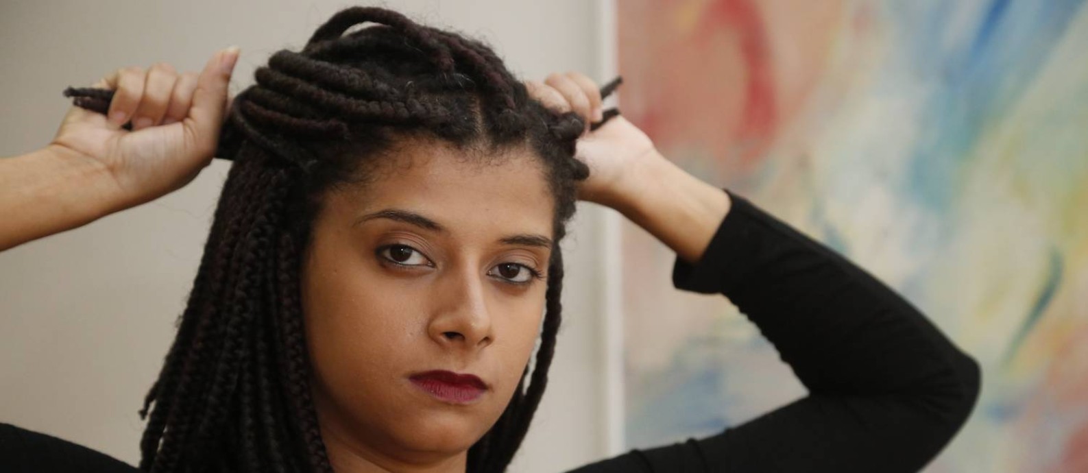 Ana Míria Carinhanha, de 28 anos, foi vítima de racismo em uma lanchonete na Zona Sul Foto: Agência O Globo