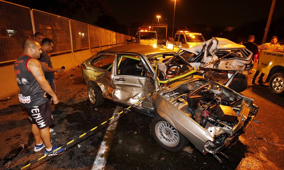 Grave Acidente Deixa Um Morto E Tr S Feridos Na Linha Amarela Jornal O Globo