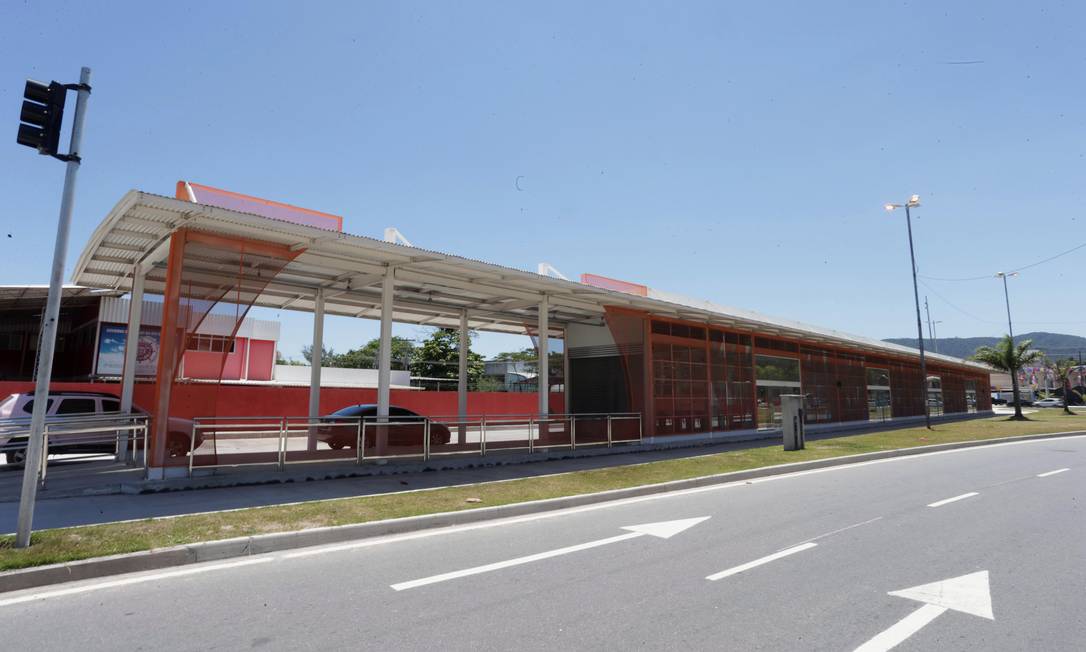 
Estação de ônibus da Transoceânica que ainda não está em funcionamento
Foto:
/
Márcio Alves
