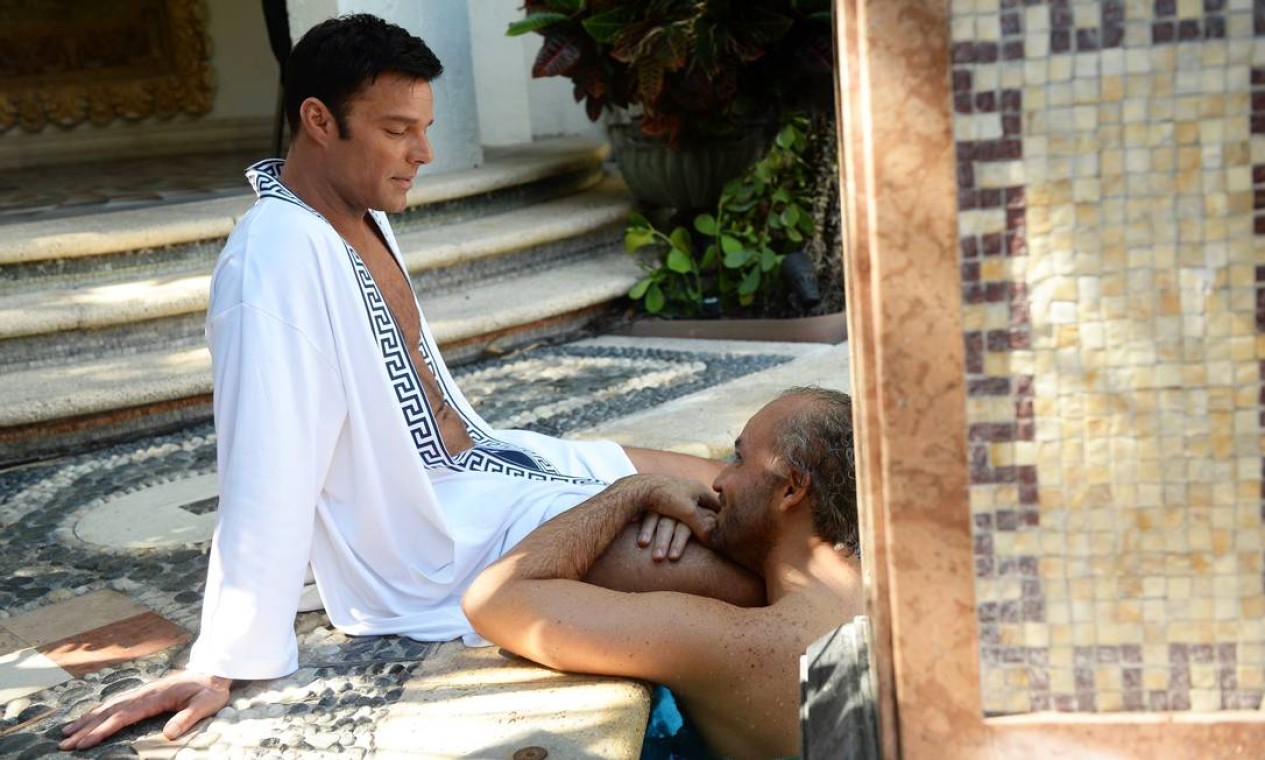 Ricky Martin é Antonio D'Amico e Edgar Ramírez é Gianni Versace Foto: Divulgação