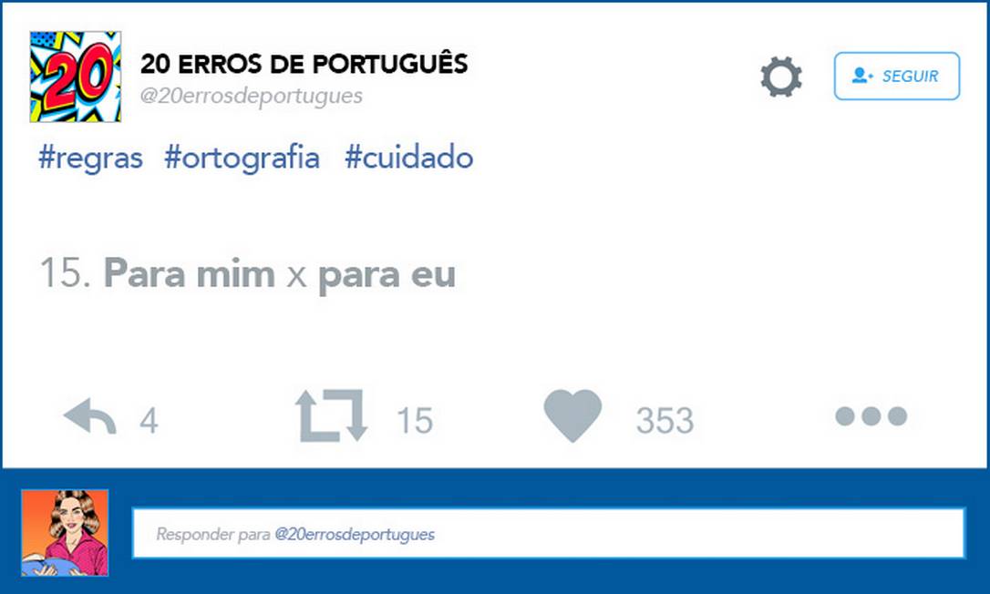 50 erros de português que você não pode mais cometer - Jornal O Globo