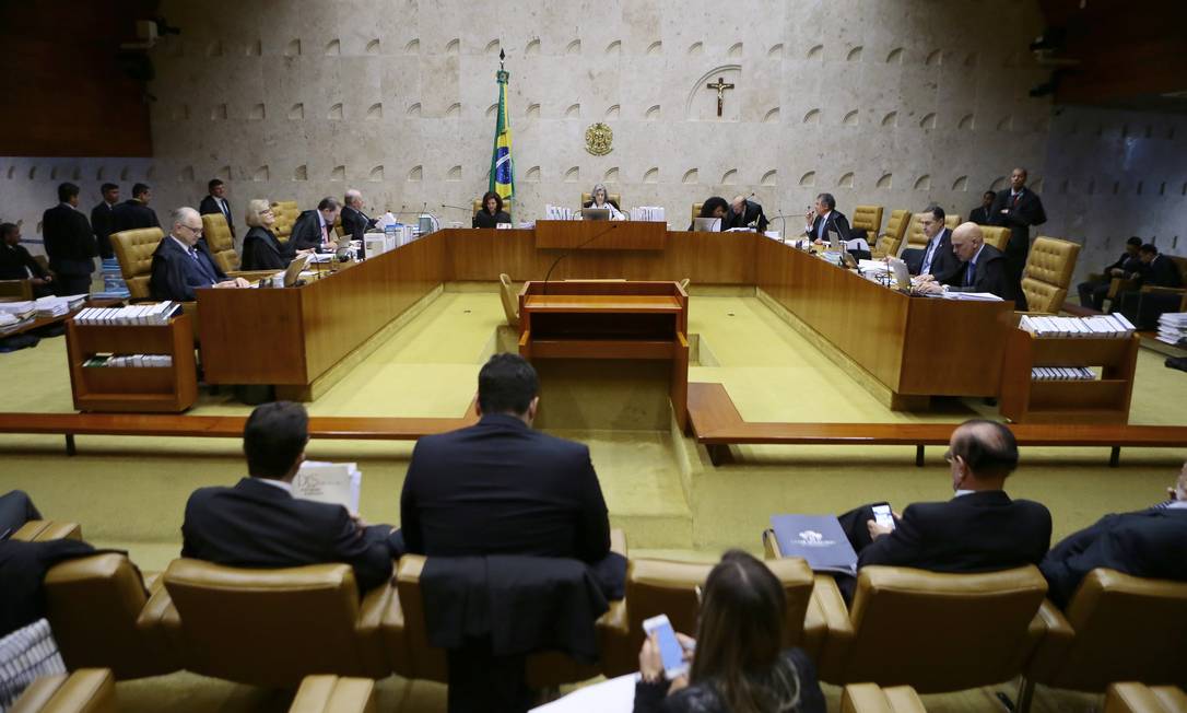 
Plenário do Supremo Tribunal Federal (STF)
Foto:
/
Jorge William/Agência O Globo/14-12-201
