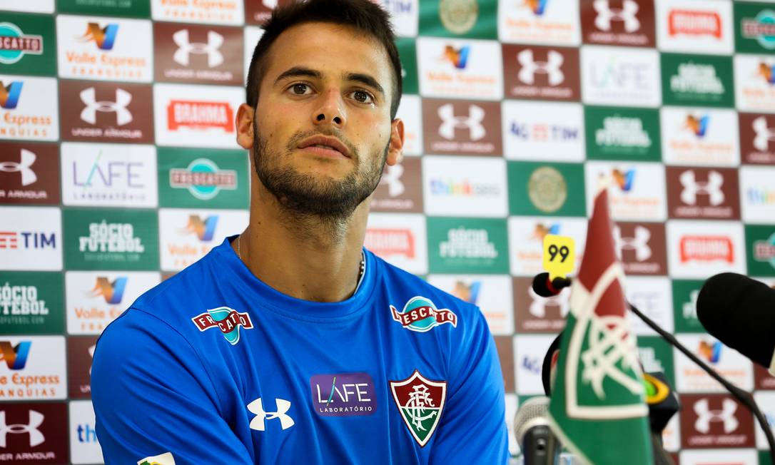 Guillermo de Amores wore the Fluminense shirt Photo: Lucas Merçon/Fluminense FC