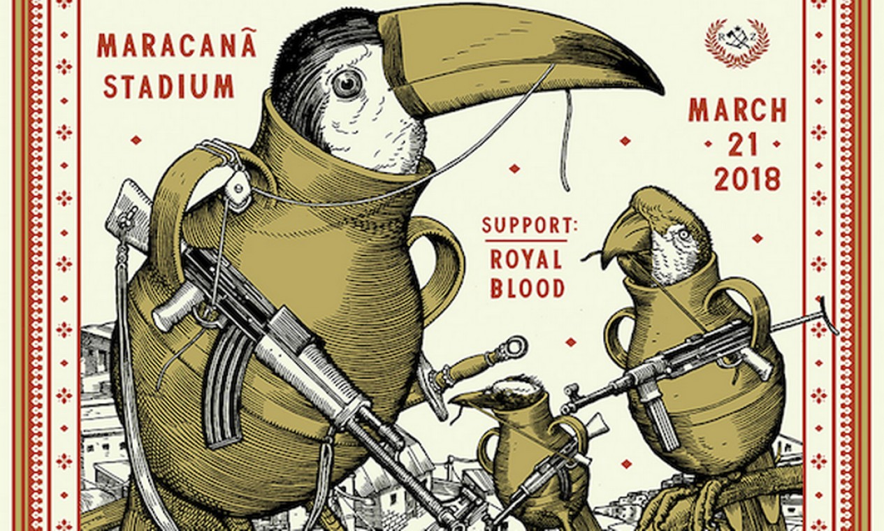 Pearl Jam causa polêmica com pôster para show no Rio - Jornal O Globo