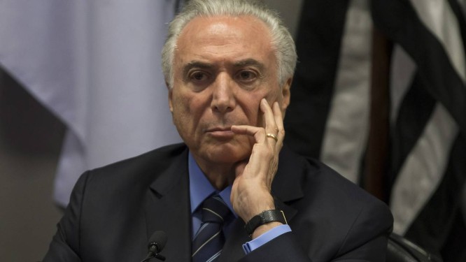 Presidente Michel Temer (PMDB) Foto: Edilson Dantas / Agência O Globo