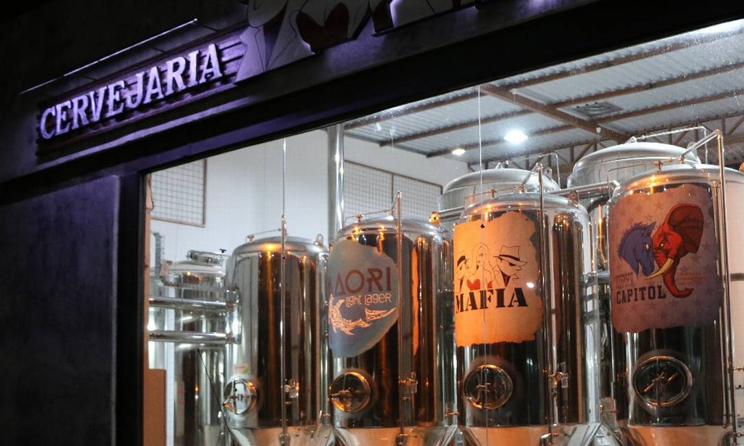 
A fábrica da cervejaria Máfia, na Estrada Francisco da Cruz Nunes, em Itaipu, ganhará um restaurante da marca em maio.
Foto:
Divulgação
/
Máfia
