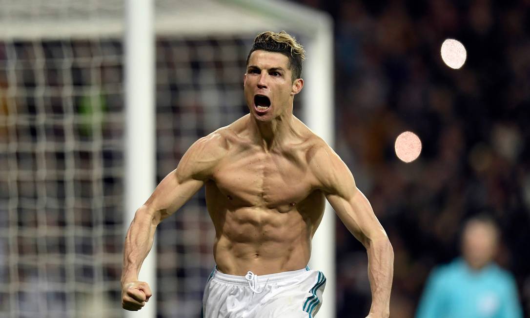 O feitiço do tempo CR7 tem físico dez anos mais jovem do que sua idade Jornal O Globo