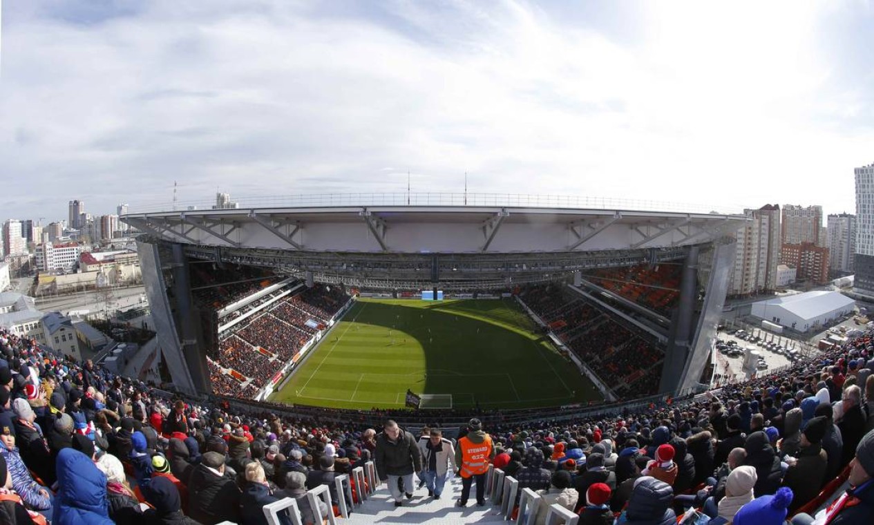 Conheça o time da segunda divisão russa que testará cinco estádios