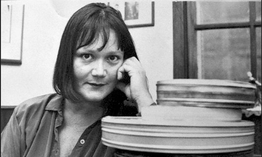 A escritora Hilda Machado, em foto de 1983, foi premiada pelo livro 'Nuvens'. Autora morreu em 2007 Foto: Beatriz Albuquerque / Divulgação