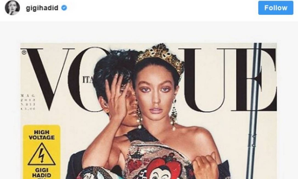 Gigi Hadid e 'Vogue Italia' pedem desculpas após capa polêmica