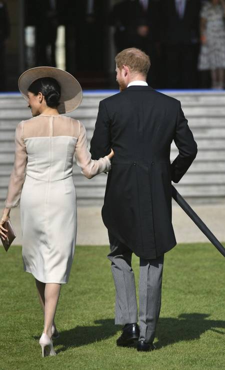 O casal real Meghan e Harry Foto: Dominic Lipinski / AP