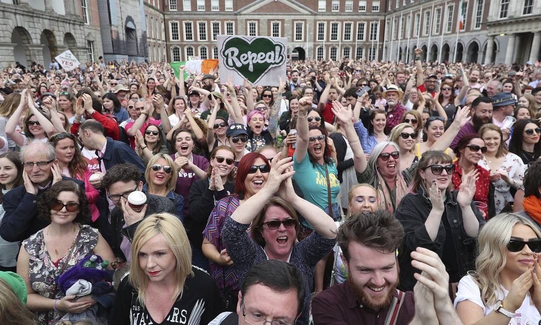 Resultado de imagem para proibição do  aborto na Irlanda 2018