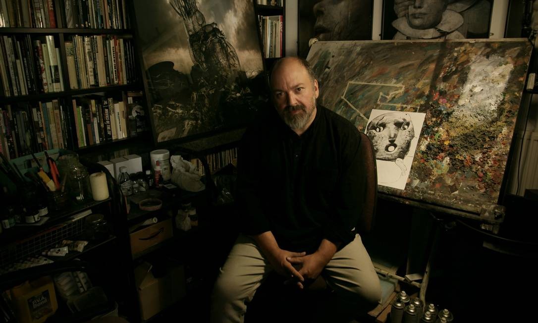 Dave McKean vem ao Rio para lançar graphic novel sobre pintor