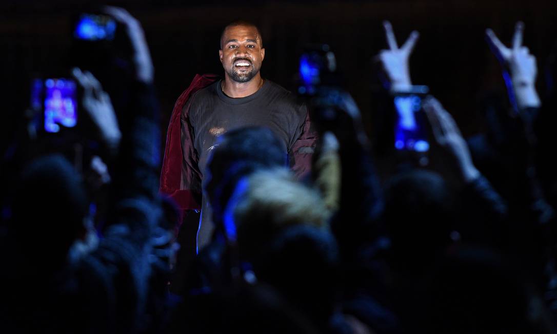 Kanye West, em 2015, durante show em Yerevan, na Armênia Foto: Karen Minasyan / AFP