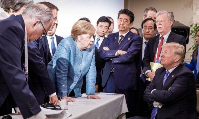 Resultado de imagem para trump no g7