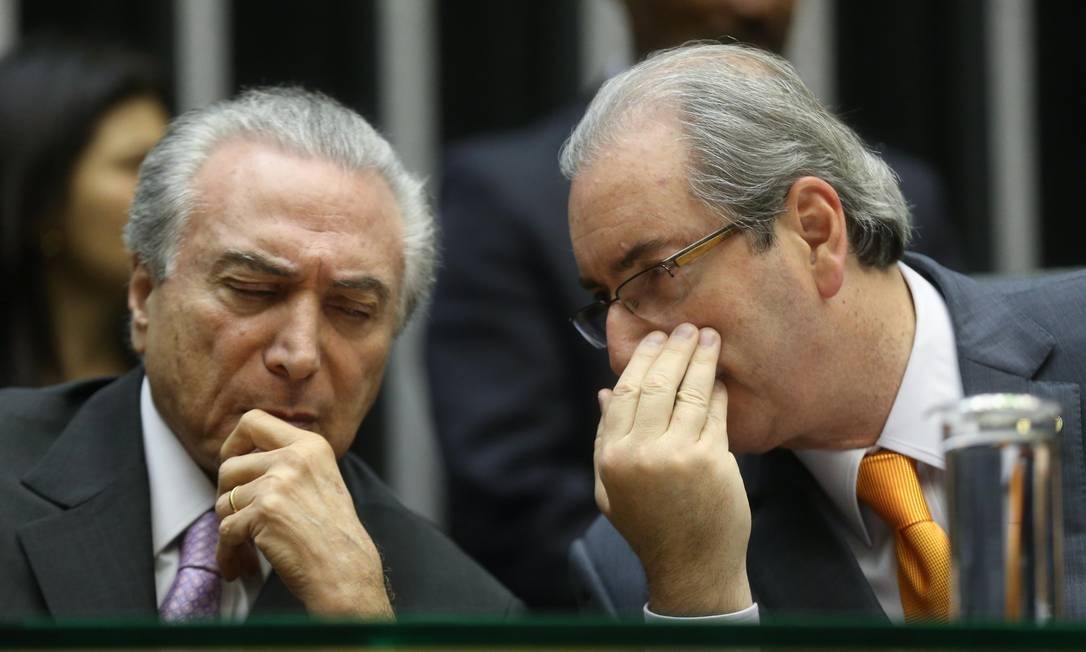 PF afirma que Temer avalizou compra de silêncio de Cunha