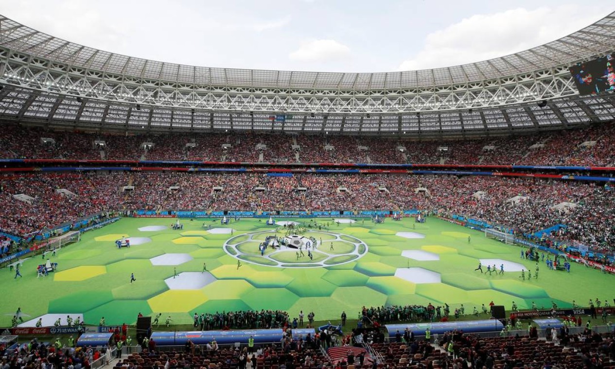 Fotos: Festa de abertura da Copa do Mundo Rússia 2018