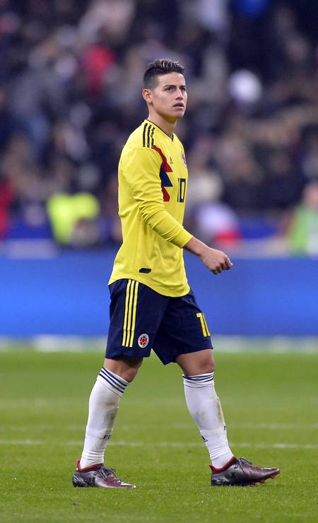 O colombiano James Rodríguez: mais um motivo para acompanhar a Copa Foto: Aurelien Meunier / Getty Images