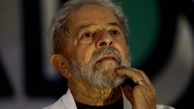O ex-presidente Lula participa de congresso dos catadores em Brasília Foto: Jorge William/Agência O Globo/13-12-2017