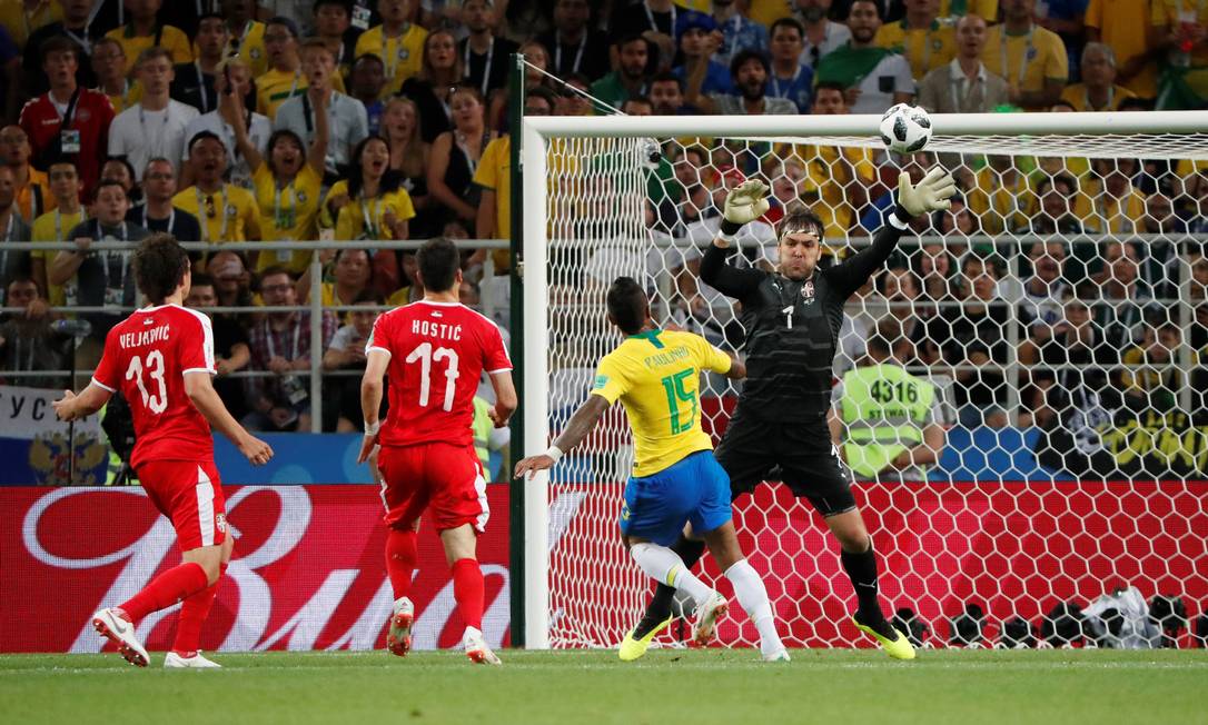 Em partida insossa, Brasil vence Sérvia por 1 a 0 - Jornal Opção