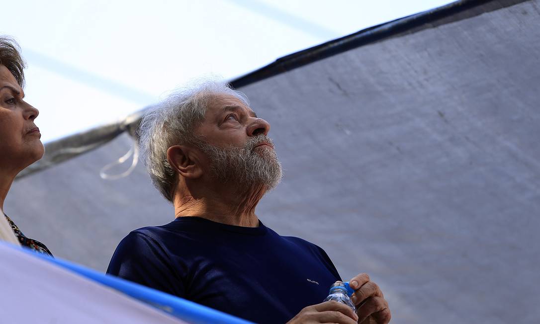 O ex-presidente Lula foi preso no dia 7 de abril Foto: Edilson Dantas 07-04-2018 / Agência O Globo