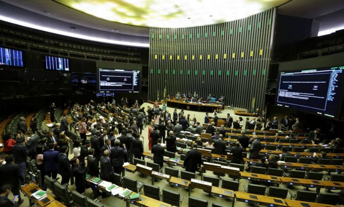O plenário da Câmara Foto: Fabio Rodrigues Pozzebom / Agência Brasil