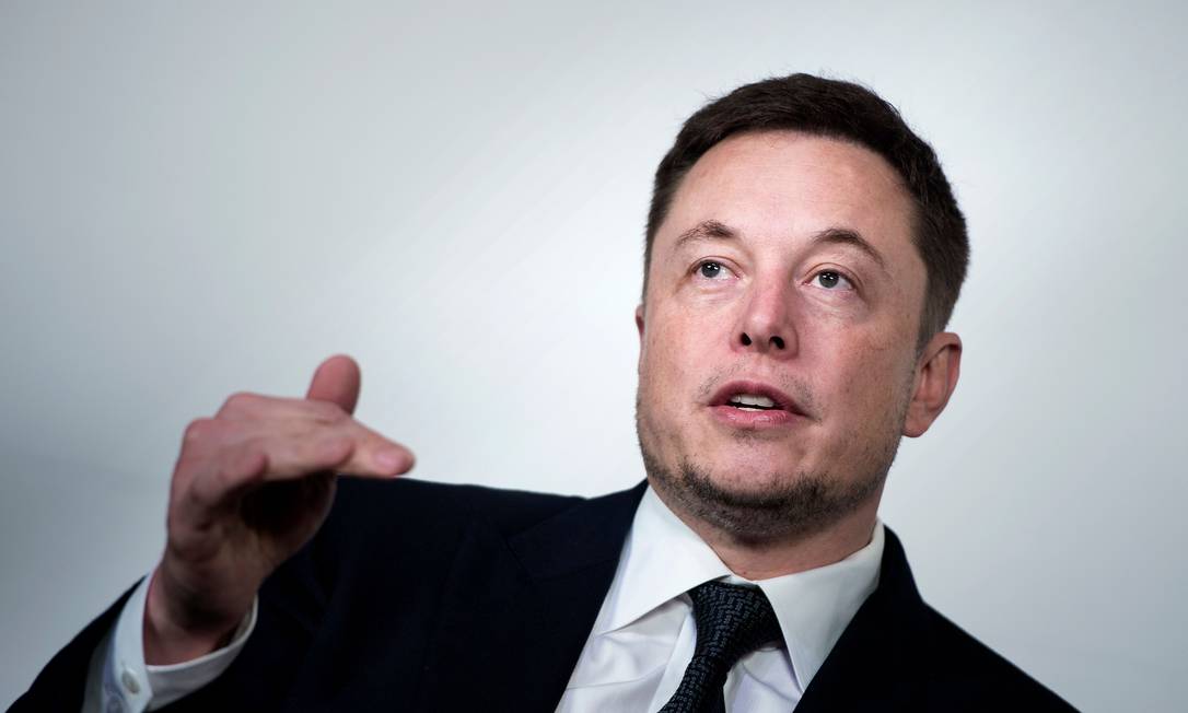 Proprietário da Tesla e da SpaceX, Elon Musk Foto: BRENDAN SMIALOWSKI / AFP