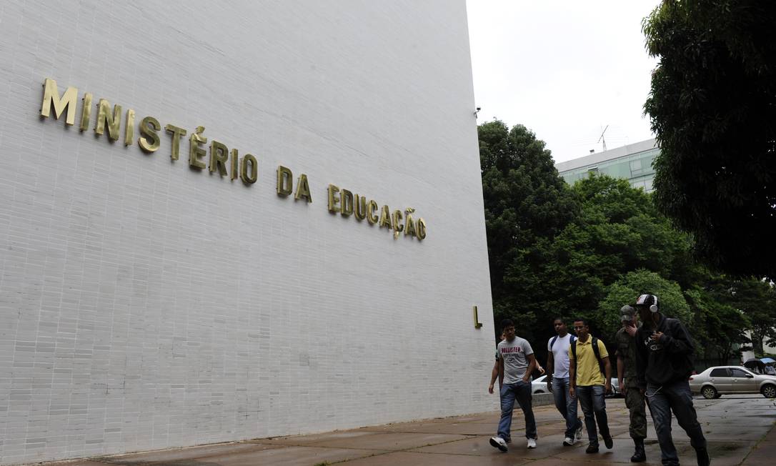 Fachada do Ministério da Educação (MEC), na Esplanada dos Ministérios, em Brasília Foto: Marcos Oliveira / Agência Senado
