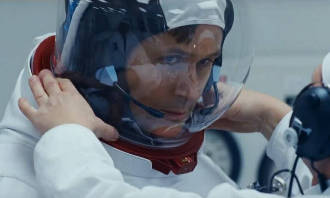Ryan Gosling vive Neil Armstrong em 'O primeiro homem' Foto: Divulgação