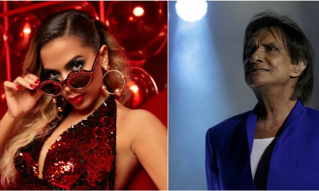 Anitta e Roberto Carlos lançam músicas em espanhol Foto: Infoglobo