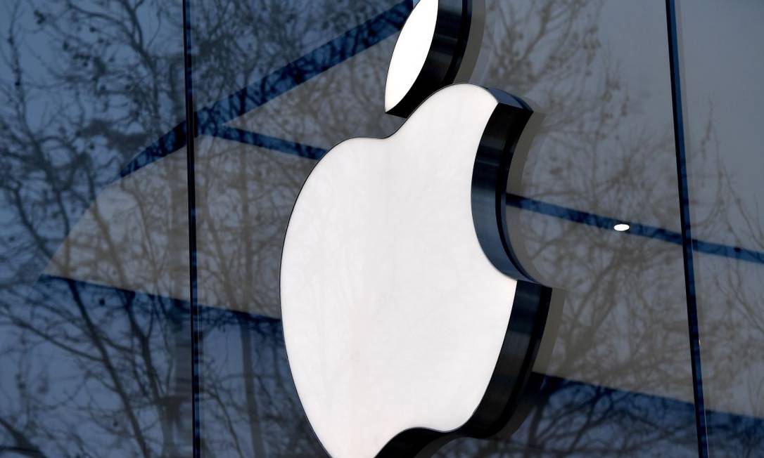 Apple foi a primeira empresa a atingir US$ 1 trilhão em valor de mercado Foto: Emmanuel Dunand / AFP