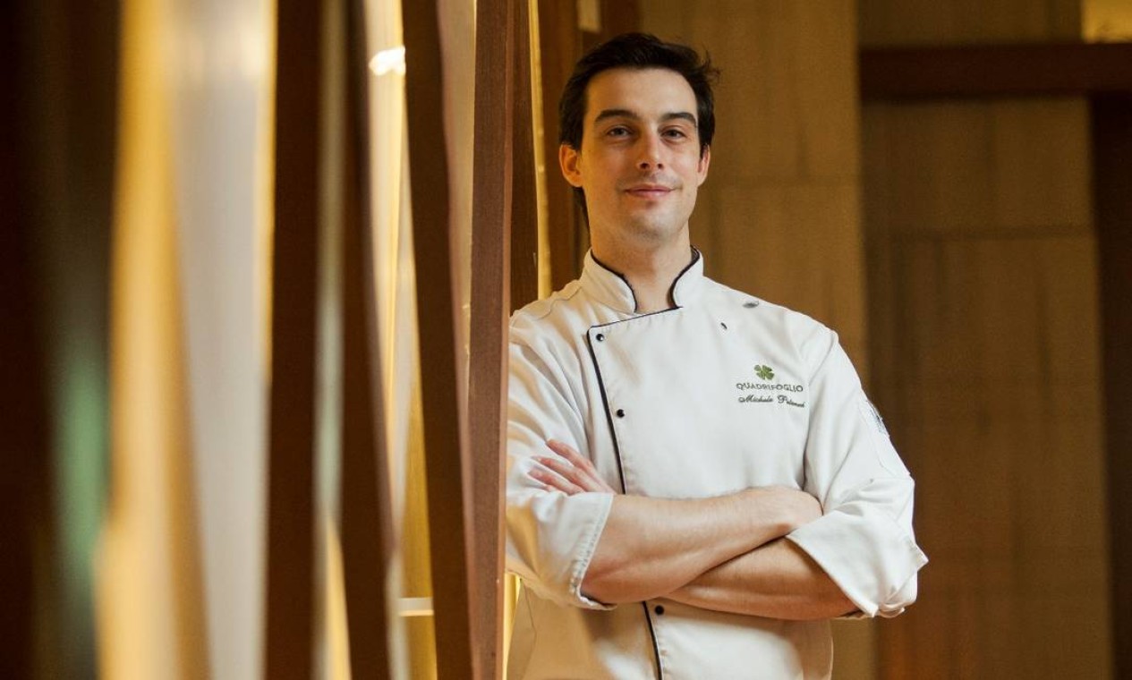 H dois meses no Quadrifoglio chef Michele Petenzi promove