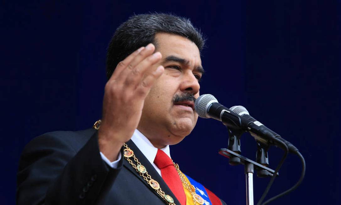Venezuela's President Nicolas Maduro speaks during a military event in Caracas, Venezuela, August 4, 2018. Miraflores Palace/Handout via REUTERS ATTENTION EDITORS - THIS PICTURE WAS PROVIDED BY A THIRD PARTY. Foto: HANDOUT / REUTERS