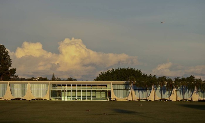 O Palácio do Alvorada, em Brasília Foto: Agência O Globo