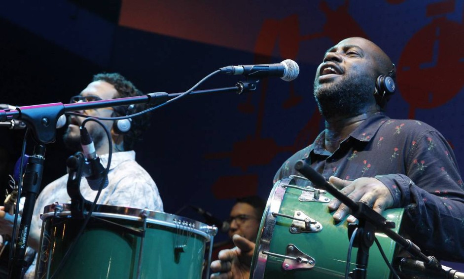 No &uacute;ltimo s&aacute;bado do evento teve a roda de samba do Galocant&ocirc; com Marcelle Motta Foto: Nelson Perez/Luminapress / Ag&ecirc;ncia O Globo