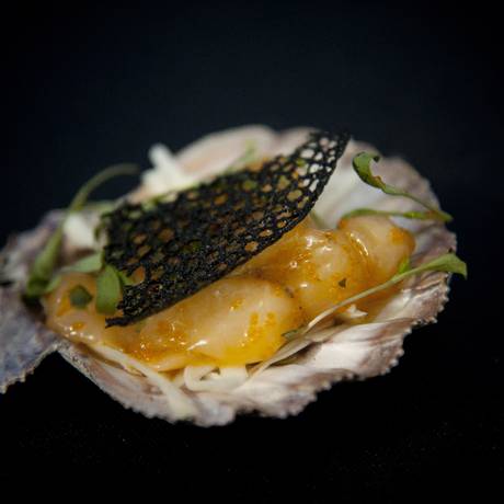 'Os Sabores da Costa Verde', aula com Damien Montecer, do Hotel Emiliano Foto: Adriana Lorete / Ag&ecirc;ncia O Globo