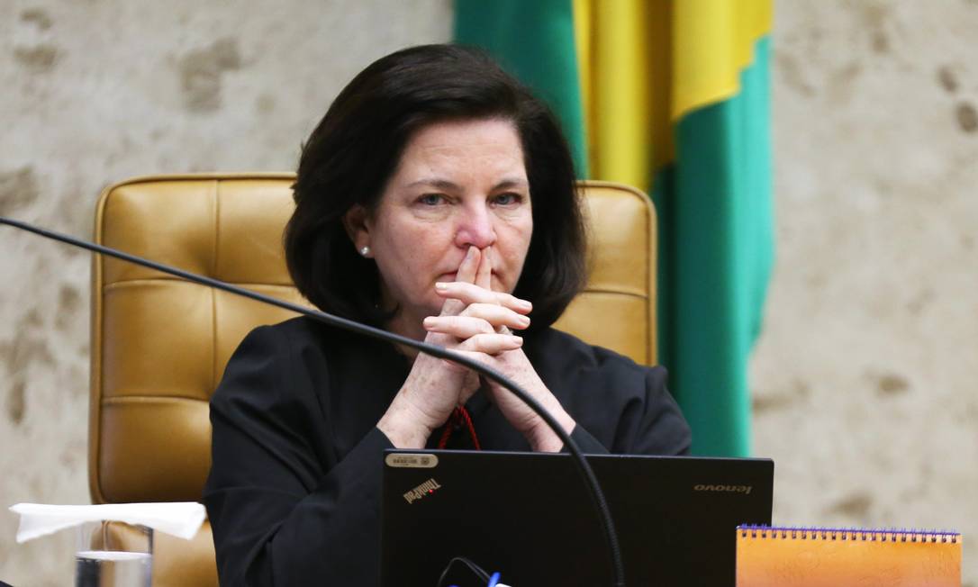 A procuradora-geral da República, Raquel Dodge, durante sessão do STF Foto: Ailton de Freitas/Agência O Globo/23-08-2018