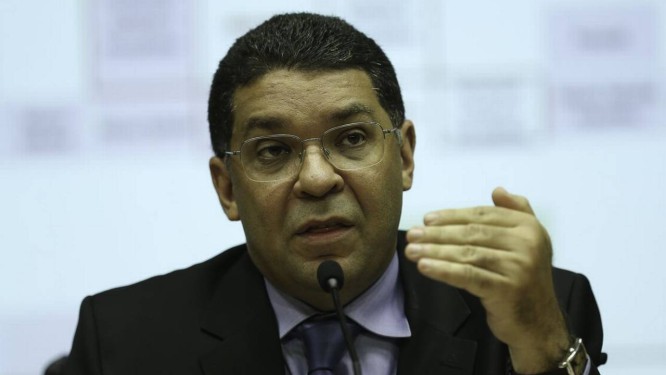 O secretário do Tesouro Nacional, Mansueto Almeida, durante entrevista Foto: Fabio Rodrigues Pozzebom/Agência Brasil