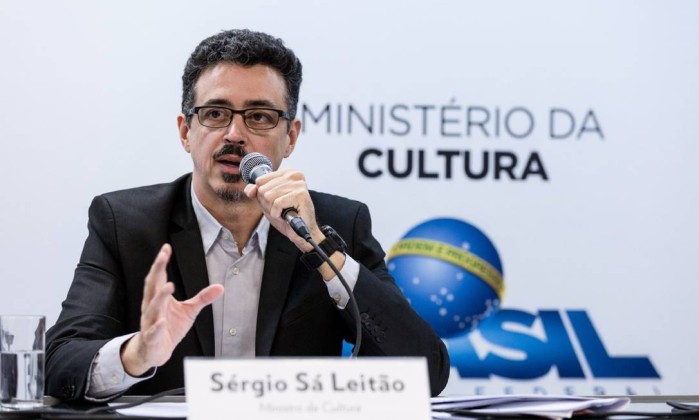 O ministro da Cultura Sérgio Sá Leitão Foto: Divulgação / Janine Moraes/MinC