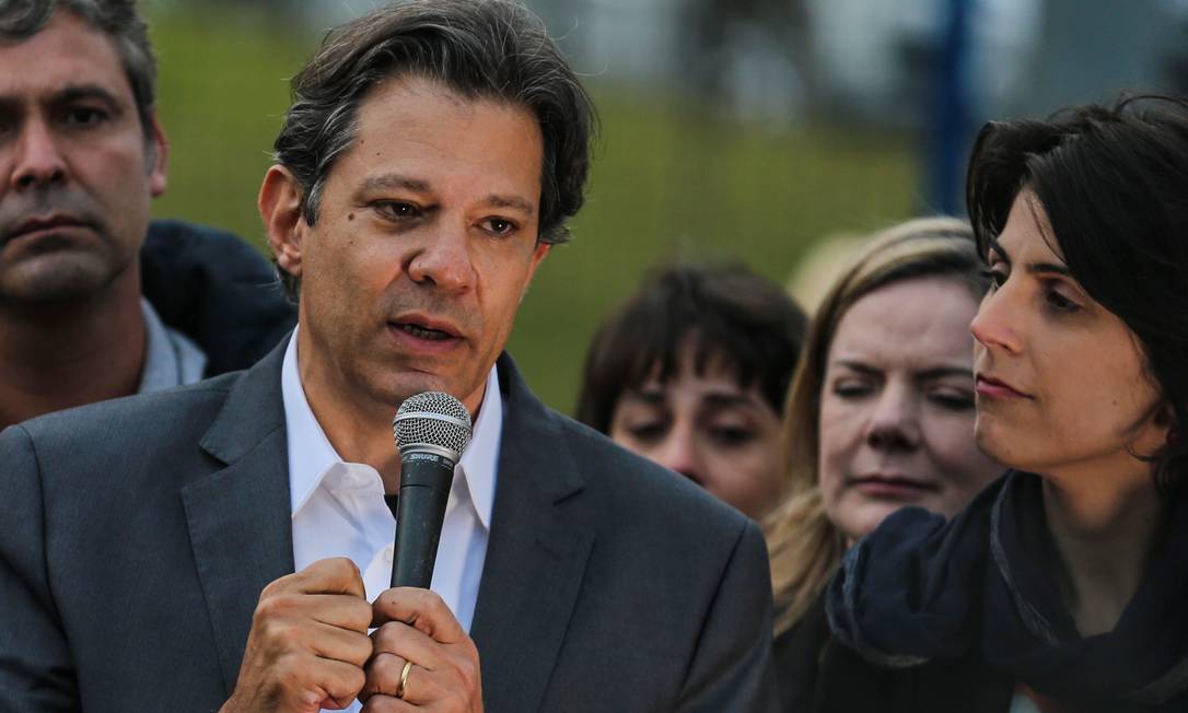 PT oficializa no TSE candidatura de Haddad à Presidência - Jornal O Globo