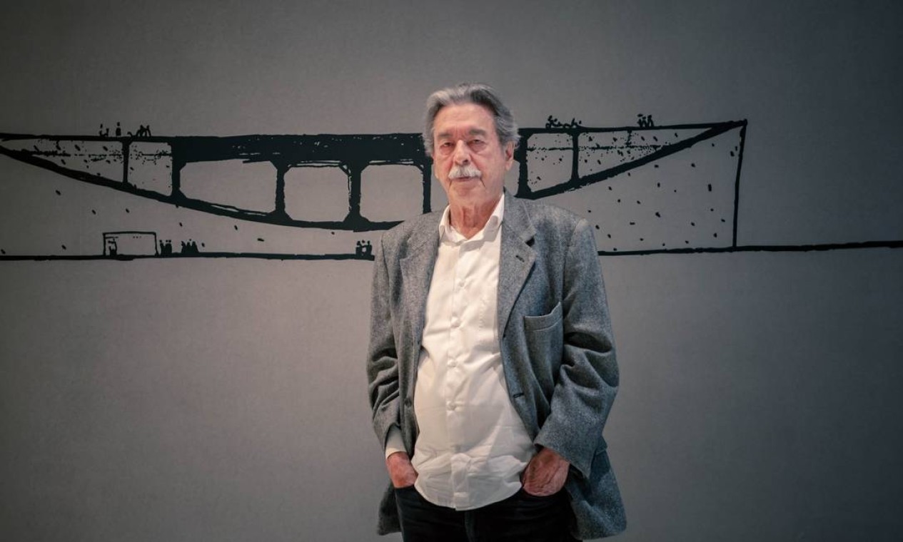 Paulo Mendes da Rocha, um dos maiores nomes da arquitetura mundial, morreu aos 92 anos, vítima de câncer no pulmão Foto: André Seiti / Divulgação