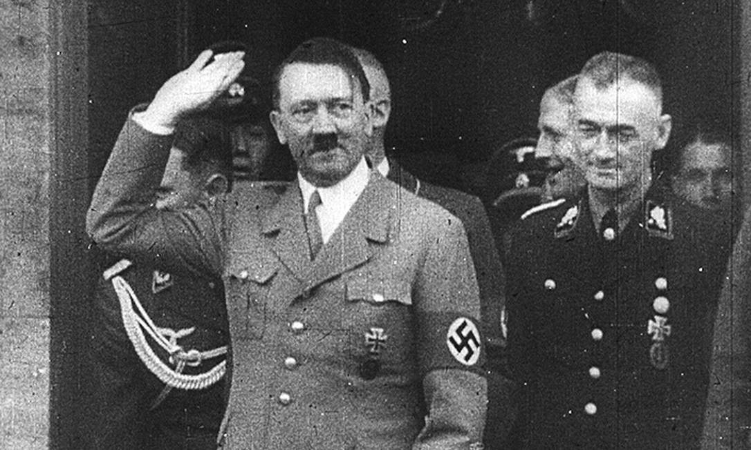 Frame de programa de TV sobre Hitler no Eurochannel Foto: Reprodução